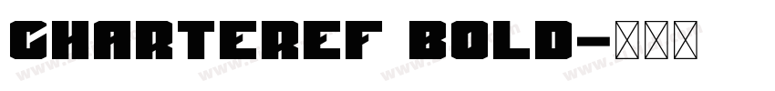 CharterEF Bold字体转换 CharterEF Bold字体转换
